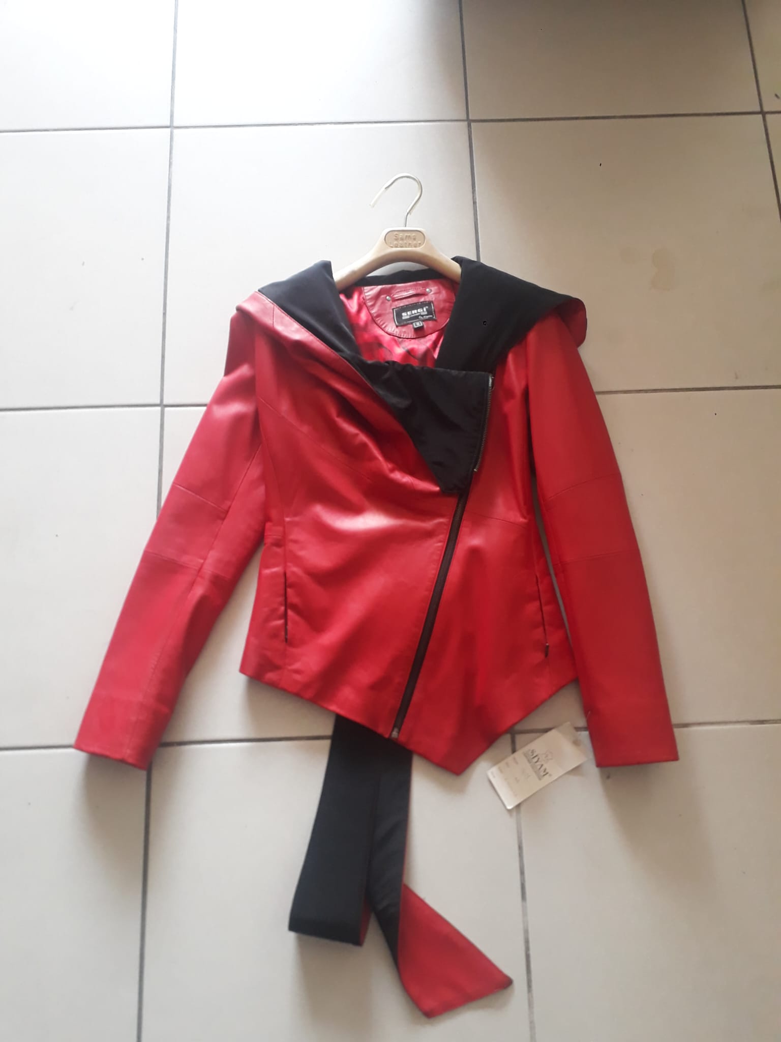 leather jacket 44