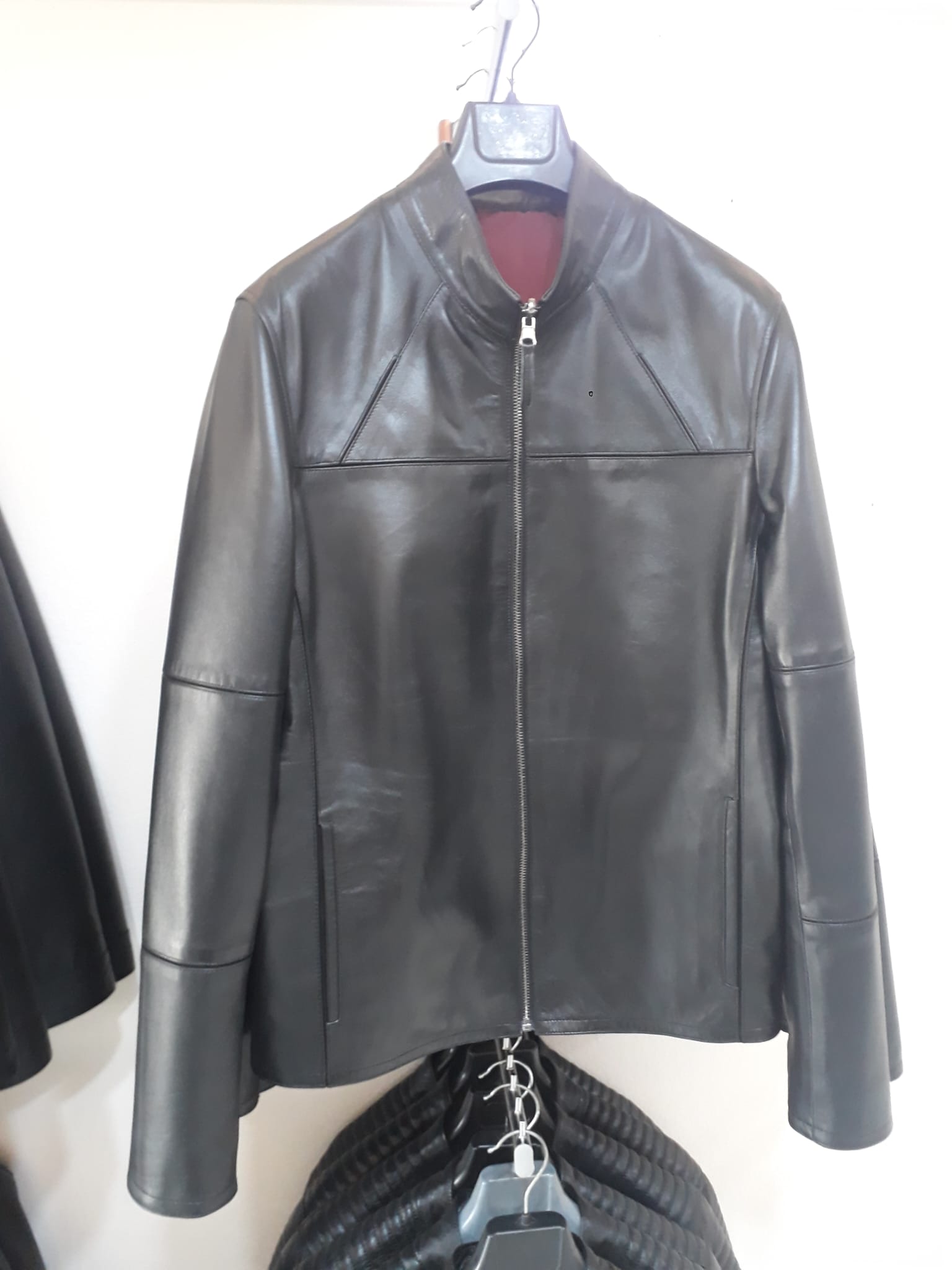 leather jacket 42