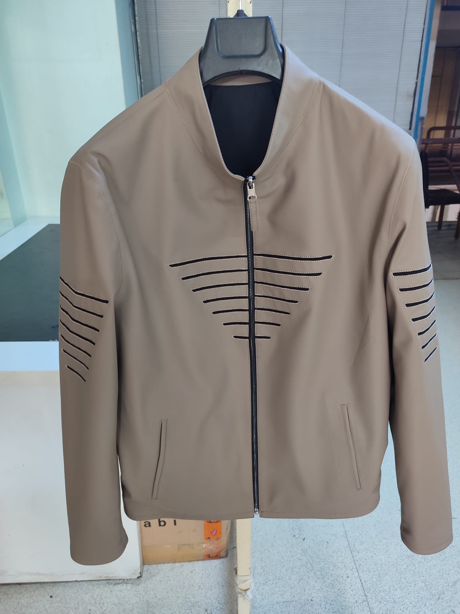 leather jacket